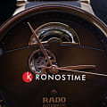 Оригинальные часы Rado Rado Centrix Automatic Open Heart R30013302 механические калибр механизма  общий вид