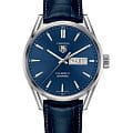 TAG Heuer TAG Heuer Carrera WAR201E.FC6292  WAR201E.FC6292 механические мужские часы  синий циферблат, браслет кожаный — вид спереди