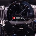 Rado Rado Centrix Chronograph R30130152 кварцевые мужские часы часы, крупный план черный циферблат
