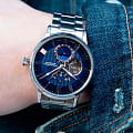 Orient Orient Star RE-AY0103L0 (RE-AY0103L00B) мужские часы синий циферблат на запястье
