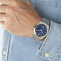 Festina Festina Swiss Made Rive F20051/4  испанские мужские часы на браслете нержавеющая сталь боковой вид