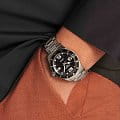 Longines Longines HydroConquest L3.741.4.56.6 мужские часы черный циферблат на запястье