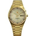 Orient Orient EM6H00KC (FEM6H00KC)  FEM6H00KC механические мужские часы  шампань циферблат, браслет  — вид спереди