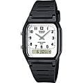 Casio Casio Collection AW-48H-7BVEG  AW-48H-7B кварцевые мужские часы  белый циферблат, браслет пластик — вид спереди