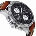 Hamilton Hamilton Khaki Aviation X Wind Day Date Auto Chrono H77616533 khaki aviation швейцарские мужские часы на браслете кожаный боковой вид