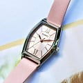 Casio Casio Collection LTP-E167L-4A кварцевые женские часы часы, крупный план розовый циферблат