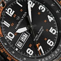 Hamilton Hamilton Khaki Aviation X-Wind Day Date Auto Chrono H77785733 khaki aviation швейцарские мужские часы на браслете кожаный боковой вид