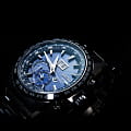 Seiko Seiko Astron GPS Solar SSE147J1 автокварц (кинетик) мужские часы часы, крупный план синий циферблат