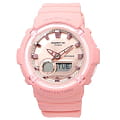Casio Casio Baby-G BGA-280-4A кварцевые женские часы часы, крупный план розовый циферблат