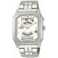 Orient Orient EUAF002W (FEUAF002W)  FEUAF002W механические мужские часы  белый циферблат, браслет  — вид спереди