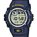 Casio Casio G-Shock G-2900F-2VER G G-2900F-2V электронные мужские часы  зеленый циферблат, браслет каучук — вид спереди