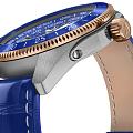 Aviator Aviator Airacobra GMT V.1.37.3.308.4 airacobra швейцарские мужские часы на браслете кожаный боковой вид