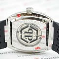 Philipp Plein Philipp Plein The Skeleton PWBAA2123 механические мужские часы часы, крупный план серебристый циферблат