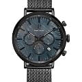 Pierre Lannier Pierre Lannier Baron 220H439  220H439 кварцевые мужские часы  черный циферблат, браслет нержавеющая сталь с ip-покрытием — вид спереди
