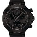Tissot Tissot T-Race Powermatic 80 Т141.417.37.061.00 T Race T1414173706100 механические мужские часы  черный циферблат, браслет силикон — вид спереди