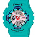 Casio Casio Baby-G BA-110SN-3AER  BA-110SN-3AER кварцевые женские часы   циферблат, браслет пластик — вид спереди