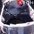 Casio Casio Edifice EFR-557CD-1A мужские часы черный циферблат на запястье