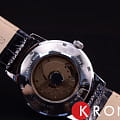 Orient Orient ER27007W (FER27007W) механические мужские часы часы, крупный план белый циферблат