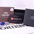 Orient FER27007W наручные мужские часы застежка крупным планом