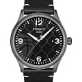 Tissot Tissot Gent XL 3X3 Street Basketball T116.410.36.067.00 Gent XL T1164103606700 кварцевые мужские часы черный циферблат, браслет кожаный — вид спереди