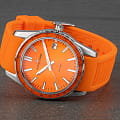 Jacques Lemans Jacques Lemans 1-2060F  австрийские мужские часы на браслете силикон боковой вид