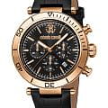Roberto Cavalli Roberto Cavalli Ritmo RC5G128L0035  RC5G128L0035 кварцевые мужские часы  черный циферблат, браслет кожаный — вид спереди