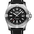 Breitling Breitling Avenger Automatic 43 A17318101B1X2  A17318101B1X2 механические мужские часы  черный циферблат, браслет кожаный — вид спереди