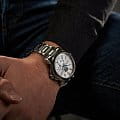Seiko Seiko SNP159P1  японские мужские часы на браслете нержавеющая сталь боковой вид
