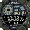 Casio Casio Collection WS-1500H-3BV  наручные мужские часы фото под углом.
