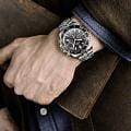 Swiss Military by Chrono SM34103.01 наручные мужские часы застежка крупным планом