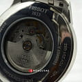 Tissot Tissot Chemin des Tourelles Powermatic 80 T099.407.11.037.00 механические мужские часы часы, крупный план серебристый циферблат