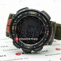 Casio Casio Pro Trek PRG-240-3 электронные мужские часы часы крупный план черный циферблата