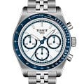 Tissot Tissot PR516 Automatic Chronograph T149.462.11.011.00  T1494621101100 механические мужские часы  черный циферблат, браслет нержавеющая сталь — вид спереди