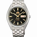 Orient Orient AB0000DB (FAB0000DB)  FAB0000DB механические мужские часы  черный циферблат, браслет  — вид спереди