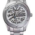 Orient Orient StarRE-BZ0001S0 (RE-BZ0001S00B)  RE-BZ0001S00B механические мужские часы  синий циферблат, браслет нержавеющая сталь — вид спереди