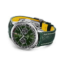 Breitling Breitling Premier B01 Chronograph 42 Bentley British Racing Green AB0118A11L1X1 premier швейцарские мужские часы на браслете кожаный боковой вид