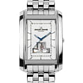 Jacques Lemans Jacques Lemans 1-1368D  1-1368D механические мужские часы  белый циферблат, браслет нержавеющая сталь — вид спереди