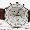 Swiss Military by Chrono Swiss Military by Chrono SM30052.04 швейцарские наручные мужские часы заводная головка с логотипом Swiss Military by Chrono