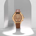 Swarovski Swarovski Octea Lux Chrono 5632260  швейцарские женские часы на браслете кожаный боковой вид