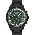 Lee Cooper Lee Cooper LC07817.670  LC07817.670 кварцевые мужские часы  зеленый циферблат, браслет нержавеющая сталь с ip-покрытием — вид спереди