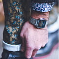 Casio Casio Collection A-168WA-1 Retro — задняя крышка пластик корпуса японские часы