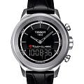 Tissot Tissot T-Touch Classic T083.420.16.051.00 T Touch T0834201605100 кварцевые мужские часы  черный циферблат, браслет кожаный — вид спереди