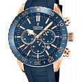 Festina Festina Ceramic F20516/1  F20516/1 кварцевые мужские часы  синий циферблат, браслет силикон — вид спереди
