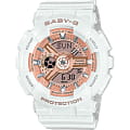 Casio Casio Baby-G BA-110X-7A1DR (BA-110X-7A1)  BA-110X-7A1 кварцевые женские часы   циферблат, браслет пластик — вид спереди