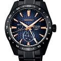 Seiko Seiko Presage Sharp Edged Series SPB361 Sharp Edged SPB361 механические мужские часы  синий циферблат, браслет нержавеющая сталь с pvd-покрытием — вид спереди