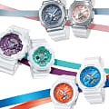 Оригинальные часы Casio Casio G-Shock GA-2100WS-7ADR (GA-2100WS-7A) электронные калибр механизма  общий вид