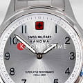 Swiss Military Hanowa Swiss Military Hanowa Commander Lady SMWLG0002902 кварцевые женские часы часы, крупный план серебристый циферблат