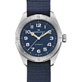 Hamilton Hamilton Khaki Field Expedition Auto H70315940  H70315940 механические мужские часы  синий циферблат, браслет тканевый — вид спереди