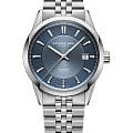 Raymond Weil Raymond Weil Freelancer 2771-ST-50051  2771-ST-50051 механические мужские часы  синий циферблат, браслет нержавеющая сталь — вид спереди