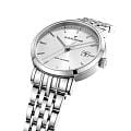 Jacques Philippe Jacques Philippe Ligata JPQLS941326  швейцарские женские часы на браслете нержавеющая сталь боковой вид